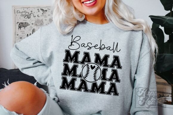 Baseball Mama SVG PNG – Baseball Mom Era