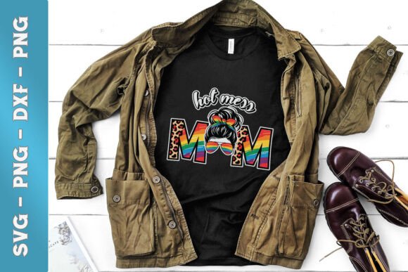 Hot Mess Mom Messy Bun Love SVG Embroidery Design Review