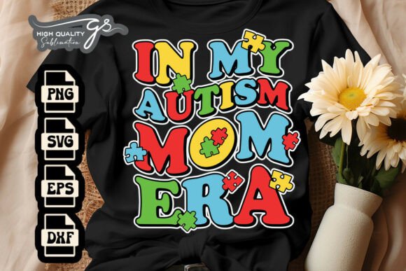 In My Autism Mom Era Autism Puzzle SVG: Designer’s Take
