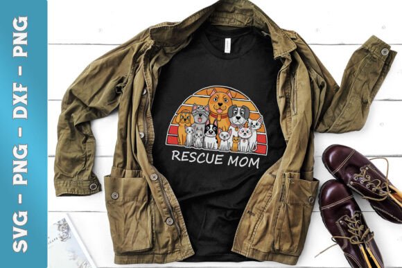 Rescue Mom Happy Mother s Day SVG