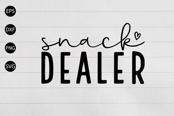 Snack Dealer SVG, Snack Dealer Mom Shirt Review